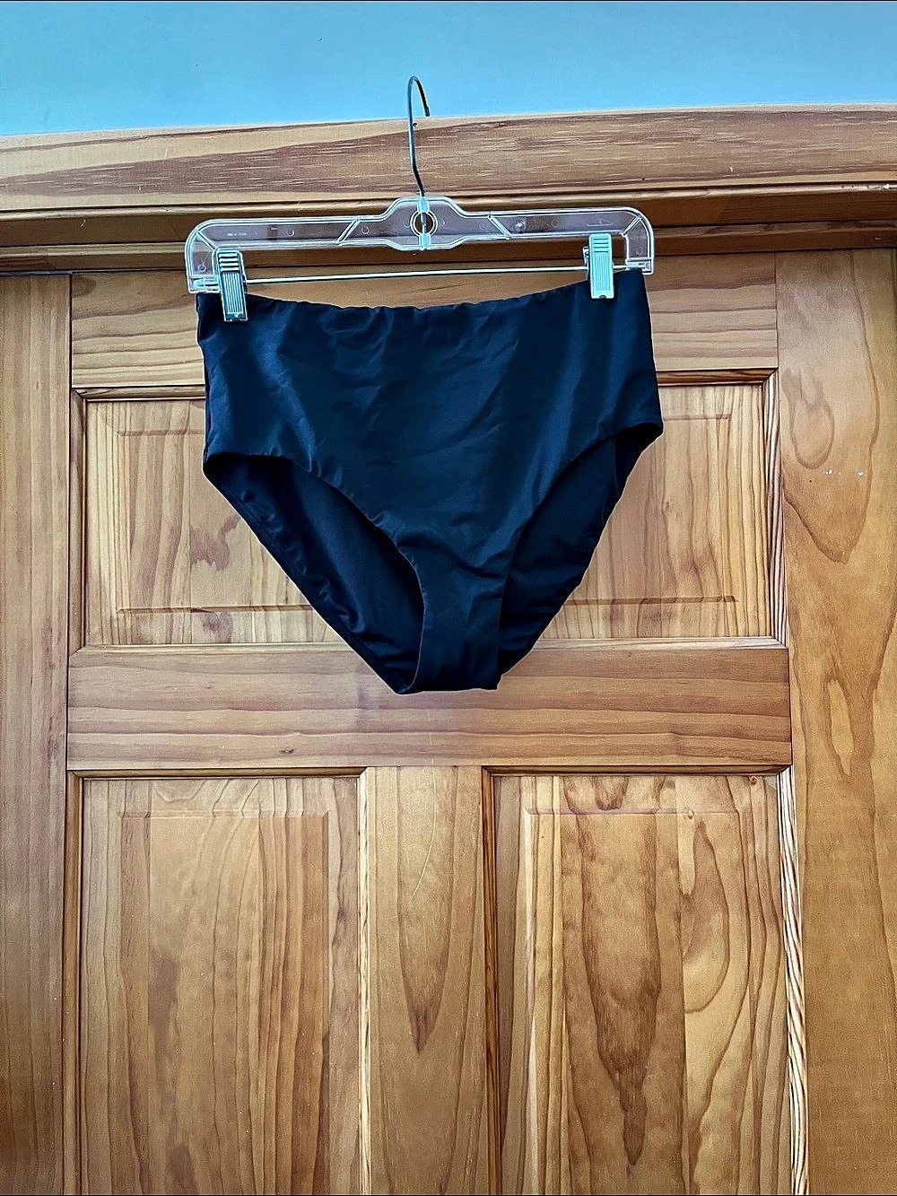 Lands' End Chlorine Resistant High Waisted Bikini Bottoms High Waist Swim Brief